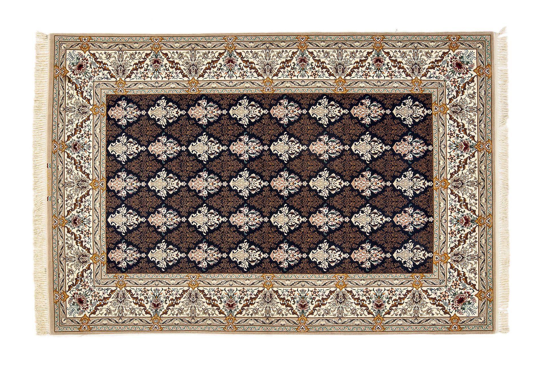 Tappeto Persiano Esfahan. 222×152 Zarineh Tappeti Vendita online