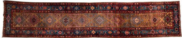Tappeto Persiano Sarab antico 434x84cm