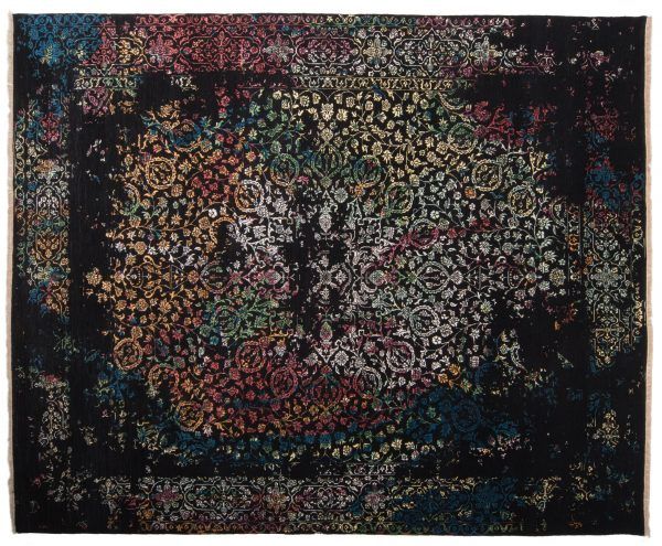Tappeto Nepal Design 300X244 visione dall'alto
