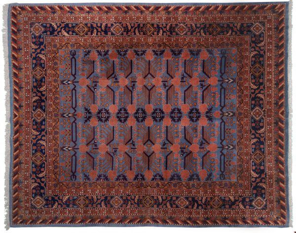 Tappeto Caucasico Samarcanda 304x240cm visione dall'alto