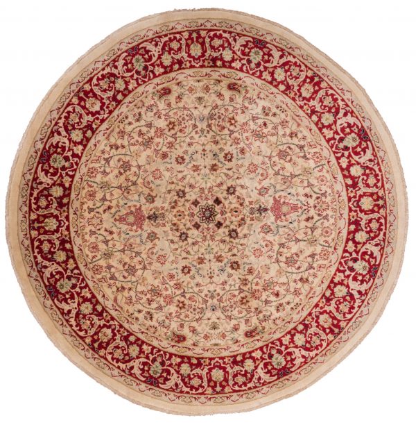 Tappeto Pakistan Persian 186x183cm colore rosso visione frontale