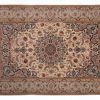 Isfahan Tappeto Persiano 226x153cm visione dall'alto