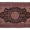 Tappeto Persiano Kerman 243x149cm visione dall'alto