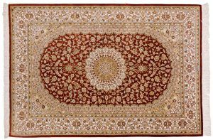 Tappeto-Persiano-Kum-Seta-150x100-cm-Alto