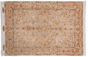 Tappeto Persiano Tabriz 152x102cm visione dall'alto