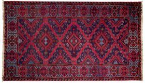Tappeto Turco Sumak 384x217cm visione dall'alto