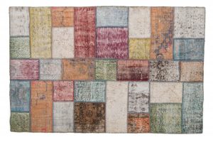Tappeto Anatolico Patchwork 180x117 visione frontale