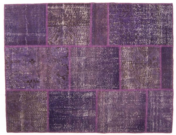 Tappeto Anatolico Patchwork 202x157 visione dall'alto