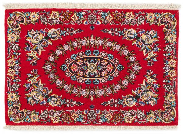 Tappeto Persiano Kashan. 100X70 visione dall'alto