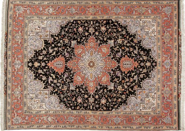 Tappeto Persiano Tabriz 60 197X153cm