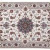 Tappeto Persiano Isfahan 158X100cm visione dall'alto