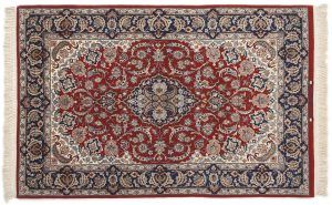 Esfahan - Tappeto Persiano 160X104cm. visione dall'alto