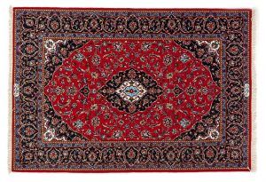 Tappeto Persiano Kashan. 173X120 visione dall'alto