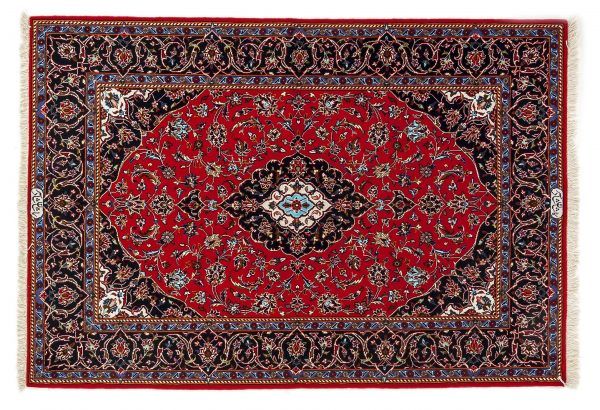 Tappeto Persiano Kashan. 173X120 visione dall'alto