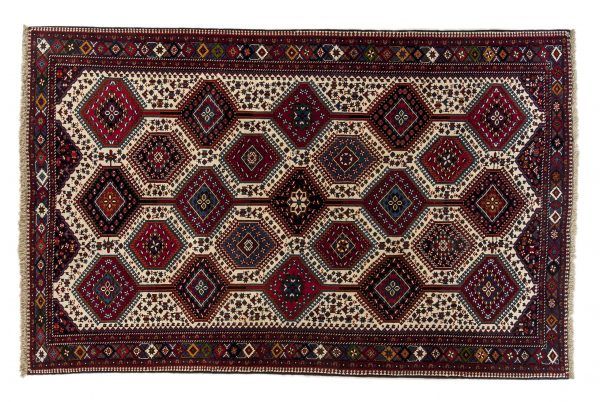 Tappeto Persiano Yalameh. 300X200 visione dall'alto