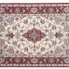 Tappeto Persiano Esfahan. 150X100 colore rosso visione dall'alto