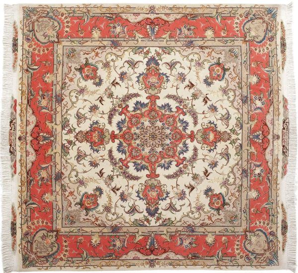 Tappeto Persiano Tabriz 60 Raj. 150X150