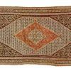 Tappeto Persiano Kilim Senneh. 196x120 visione dall'alto