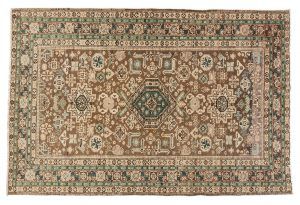 Tappeto Turco Kayseri. 205X140 visione dall'alto