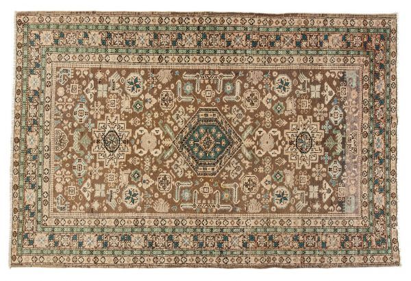 Tappeto Turco Kayseri. 205X140 visione dall'alto