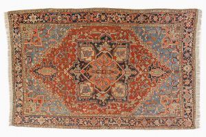 Tappeto Persiano Heritz. 330 X 228 visione dall'alto