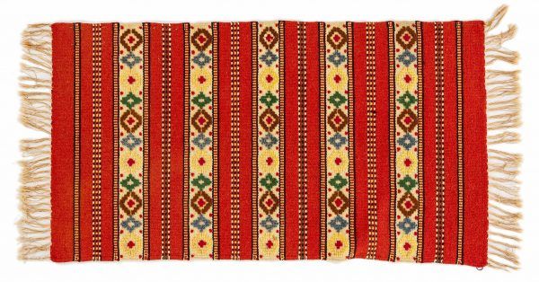 Tappeto Persiano Kilim 115X68cm visione dall'alto