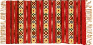 Tappeto Persiano Kilim 115X68cm visione dall'alto