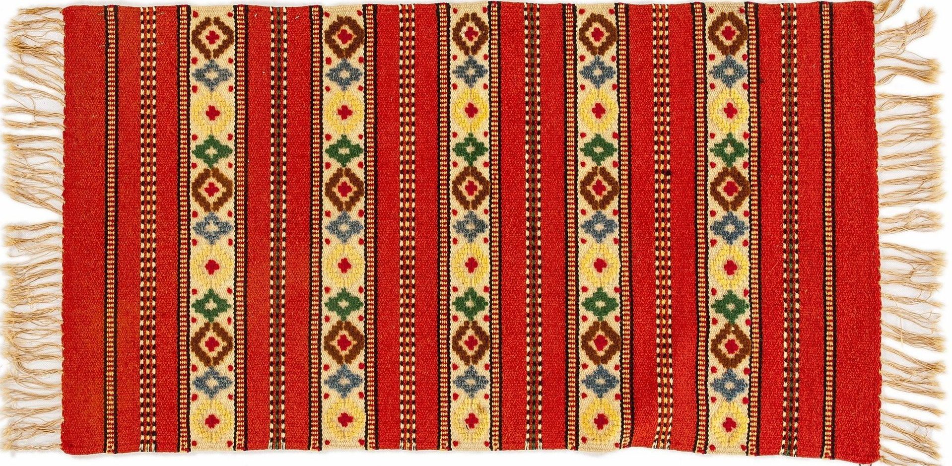 Tappeto Persiano Kilim 115X68cm visione dall'alto