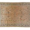 Tappeto Persiano Saruk. 370X274 visione dall'alto