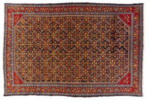 Tappeto Persiano Hamadan. 318X215 visione dall'alto