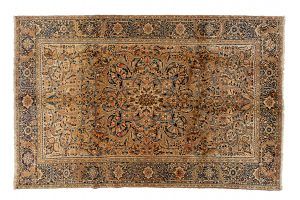 Tappeto Persiano Heritz. 370x257 visione dall'alto