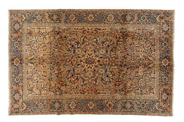 Tappeto Persiano Heritz. 370x257 visione dall'alto