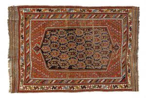 Tappeto Persiano Asfhar. 178X120 visione dall'alto