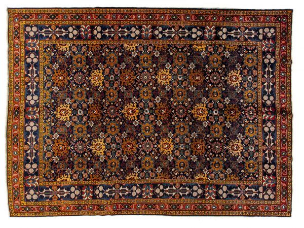 Tappeto Persiano Heritz. 345x260 visione dall'alto