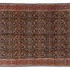 Tappeto Persiano Yazd. 364x256cm visione dall'alto