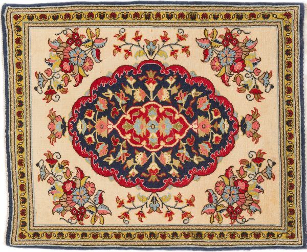 Tappeto Persiano Kum. 80X63