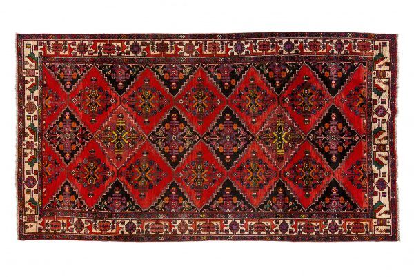 Tappeto Persiano Hamadan. 300X168 visione dall'alto