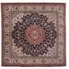 Tappeto Persiano Kum Kurk. 220X210 visione dall'alto