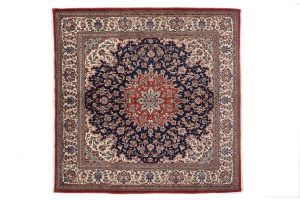 Tappeto Persiano Kum Kurk. 220X210 visione dall'alto