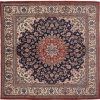 Tappeto Persiano Kum Kurk. 220X210 visione dall'alto
