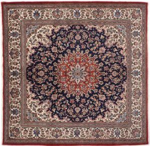 Tappeto Persiano Kum Kurk. 220X210 visione dall'alto
