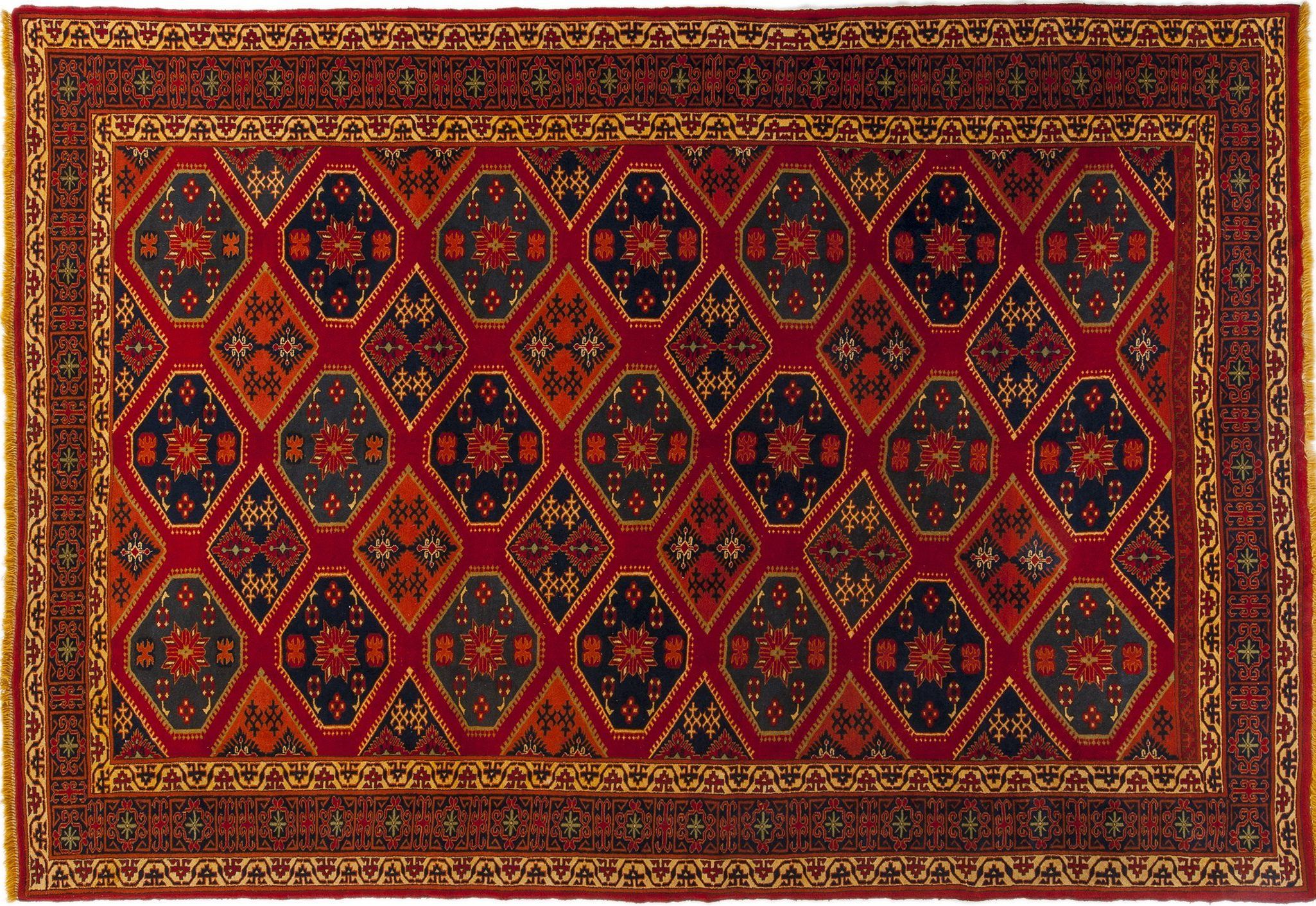 Tappeto Afgano Shirwan. 283X210 visione dall'alto