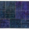 Tappeto Persiano Patchwork.195X142 visione dall'alto