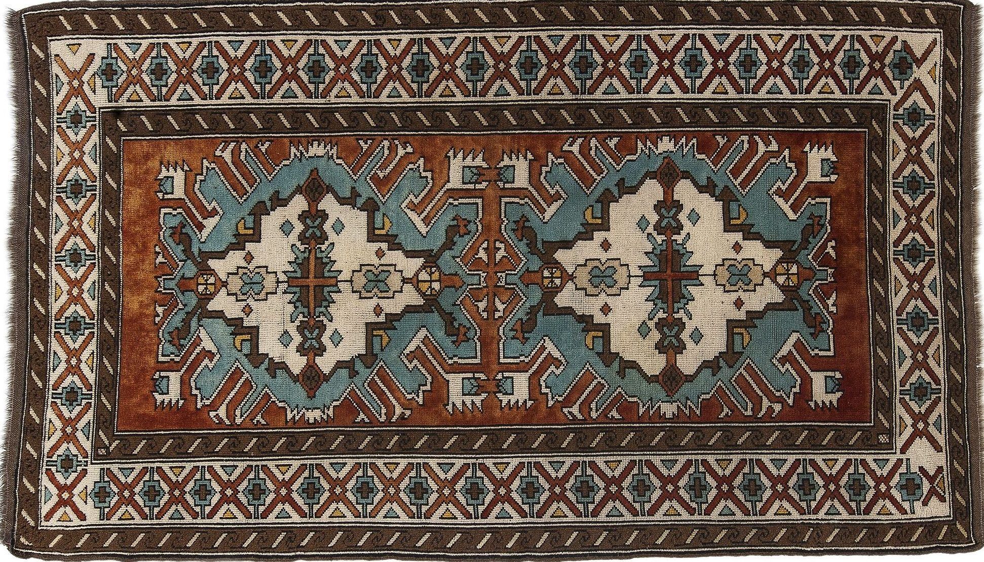 Tappeto Turco Kars Old. 250X152 visione dall'alto
