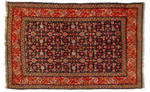 Tappeto Russo Karabag. 192X127 visione dall'alto