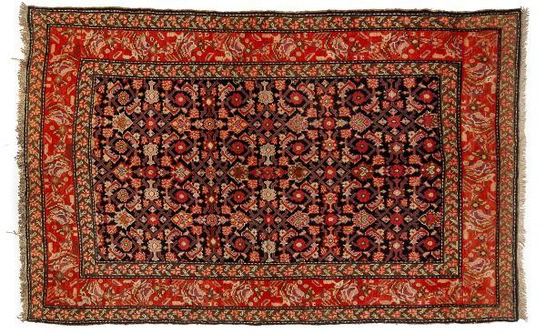 Tappeto Russo Karabag. 192X127 visione dall'alto