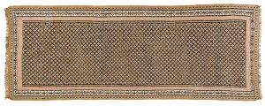 Tappeto Persiano Kilim. 343X130 visione dall'alto