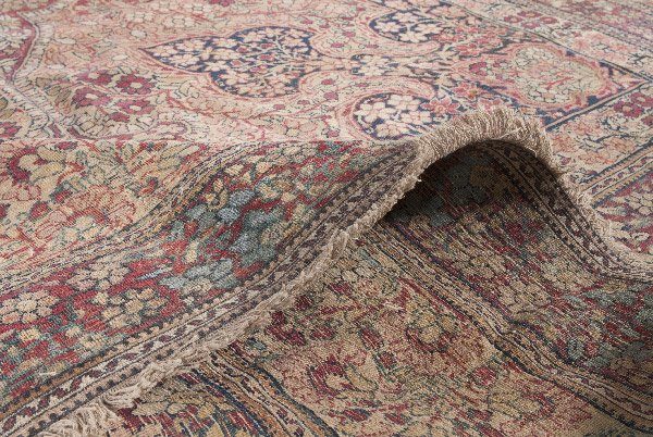 Tappeto Persiano Kerman Antico 341x240 cm - immagine 3