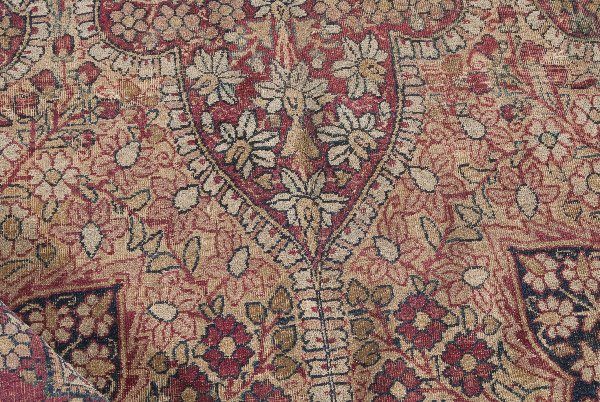 Tappeto Persiano Kerman Antico 341x240 cm - immagine 4