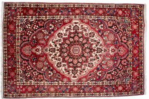 Tappeto Baktiary 306 x 204 visione dall'alto